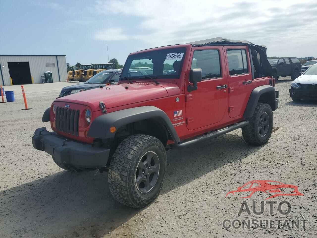JEEP WRANGLER 2011 - 1J4BA3H12BL601667
