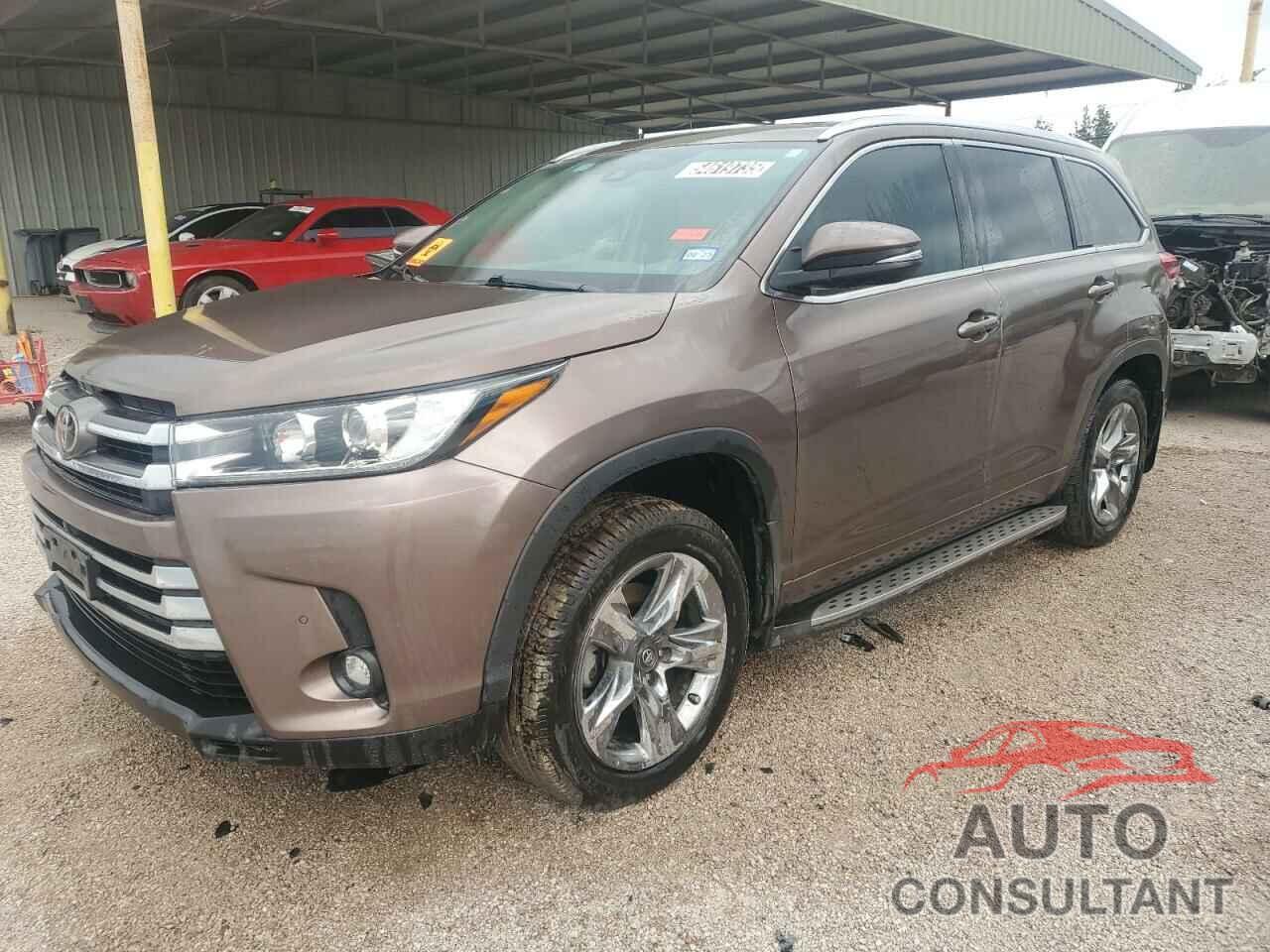 TOYOTA HIGHLANDER 2019 - 5TDYZRFHXKS351525