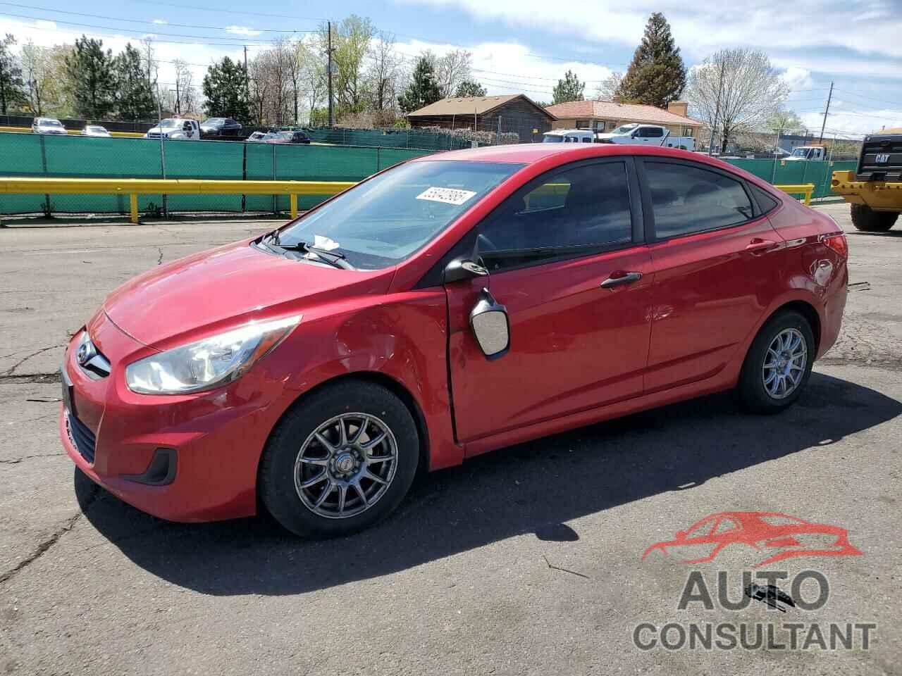HYUNDAI ACCENT 2013 - KMHCT4AE8DU365641