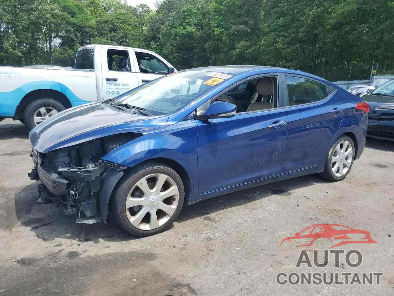 HYUNDAI ELANTRA 2013 - KMHDH4AE5DU874480