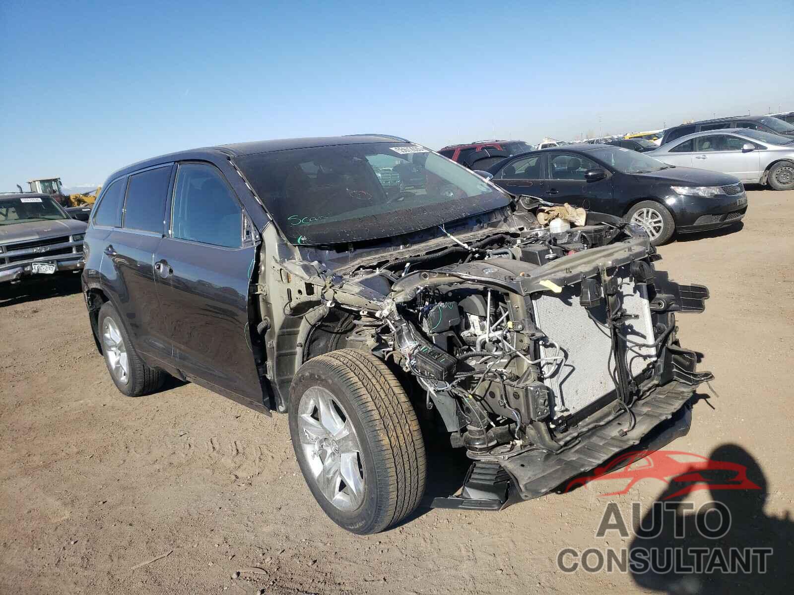TOYOTA HIGHLANDER 2019 - 5TDDZRFH3KS998007