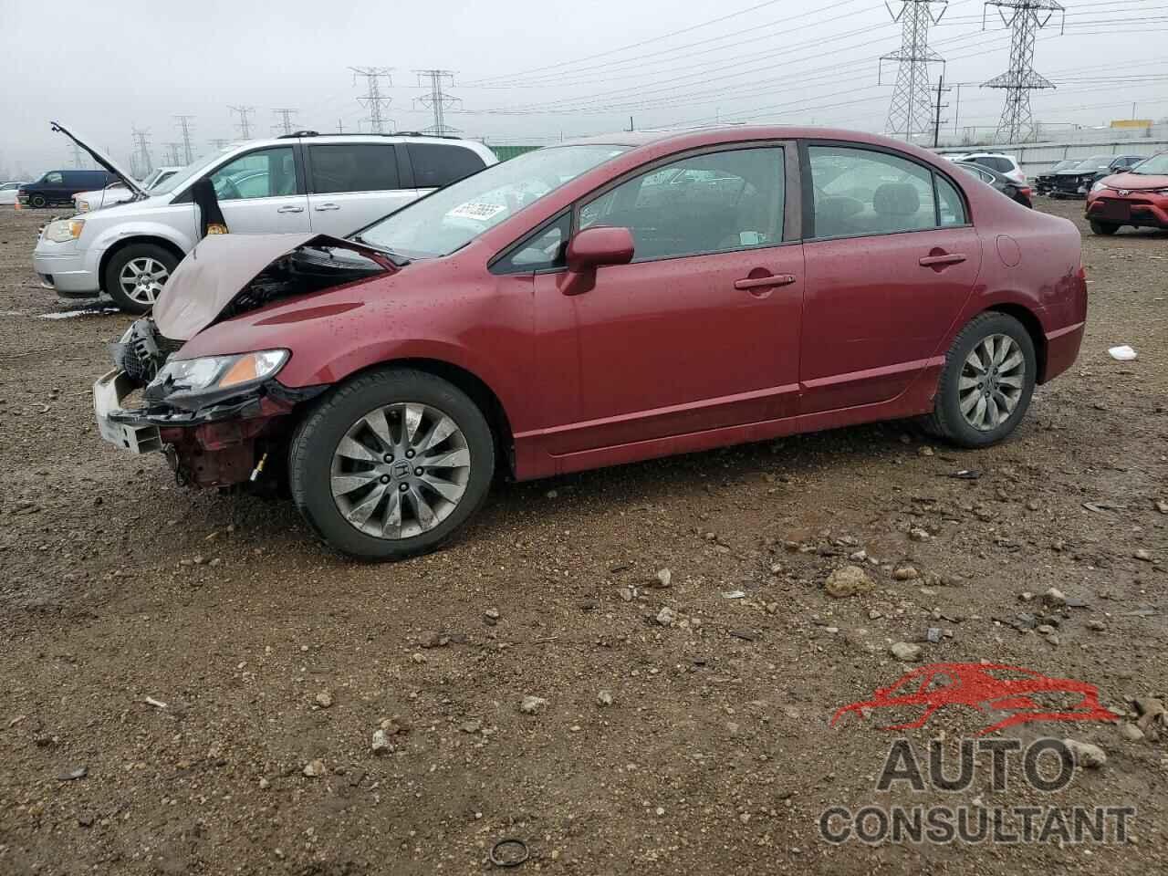 HONDA CIVIC 2009 - 19XFA16809E006525
