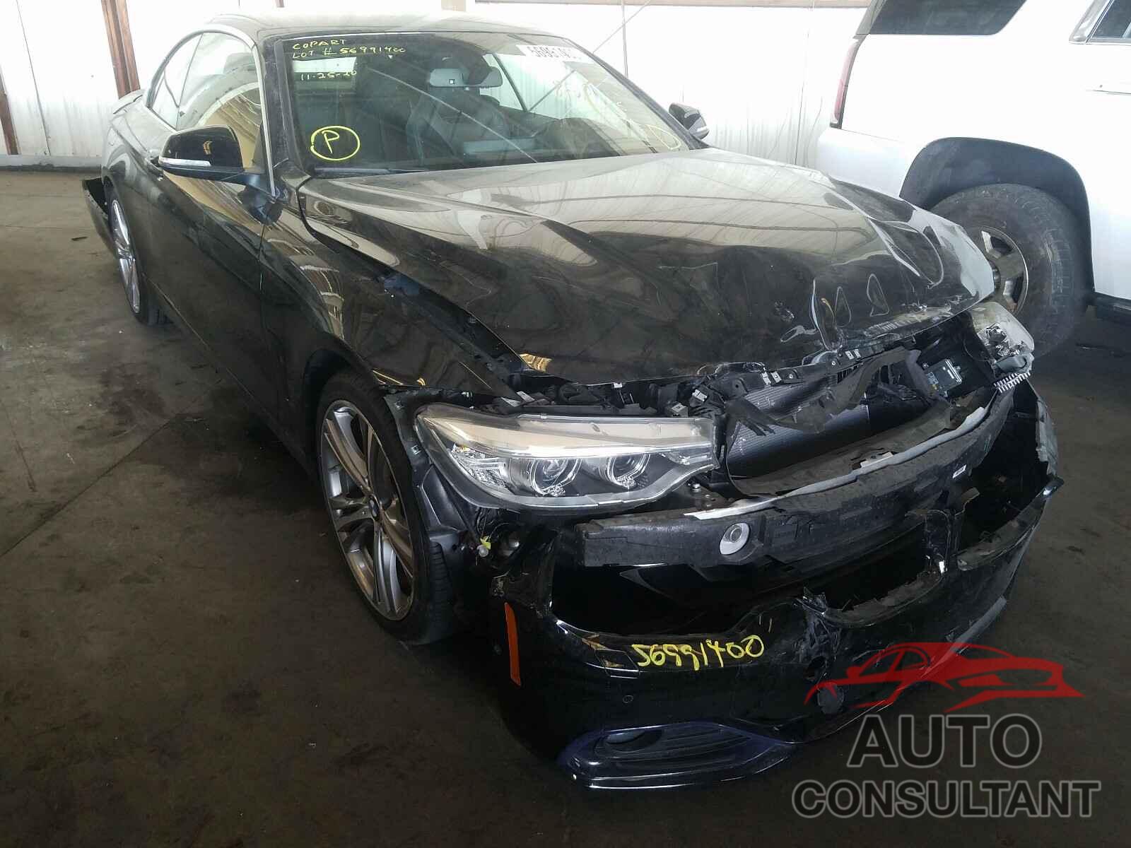 BMW 4 SERIES 2017 - WBA4U7C30H5H19817