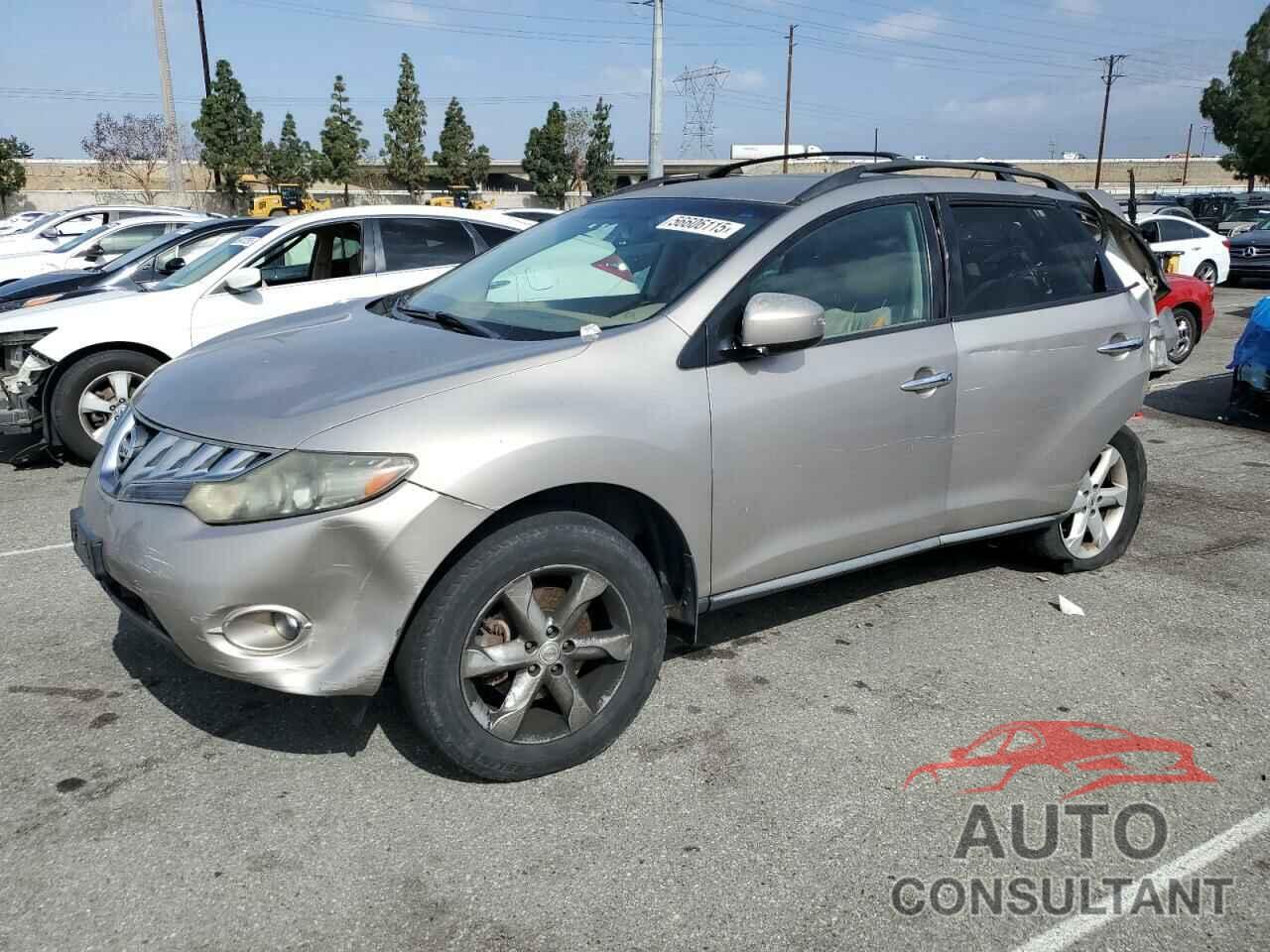 NISSAN MURANO 2009 - JN8AZ18W59W148751