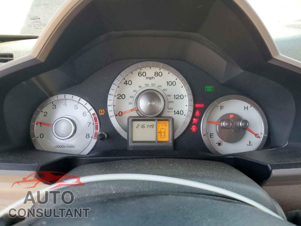 HONDA PILOT 2011 - 5FNYF4H46BB046162