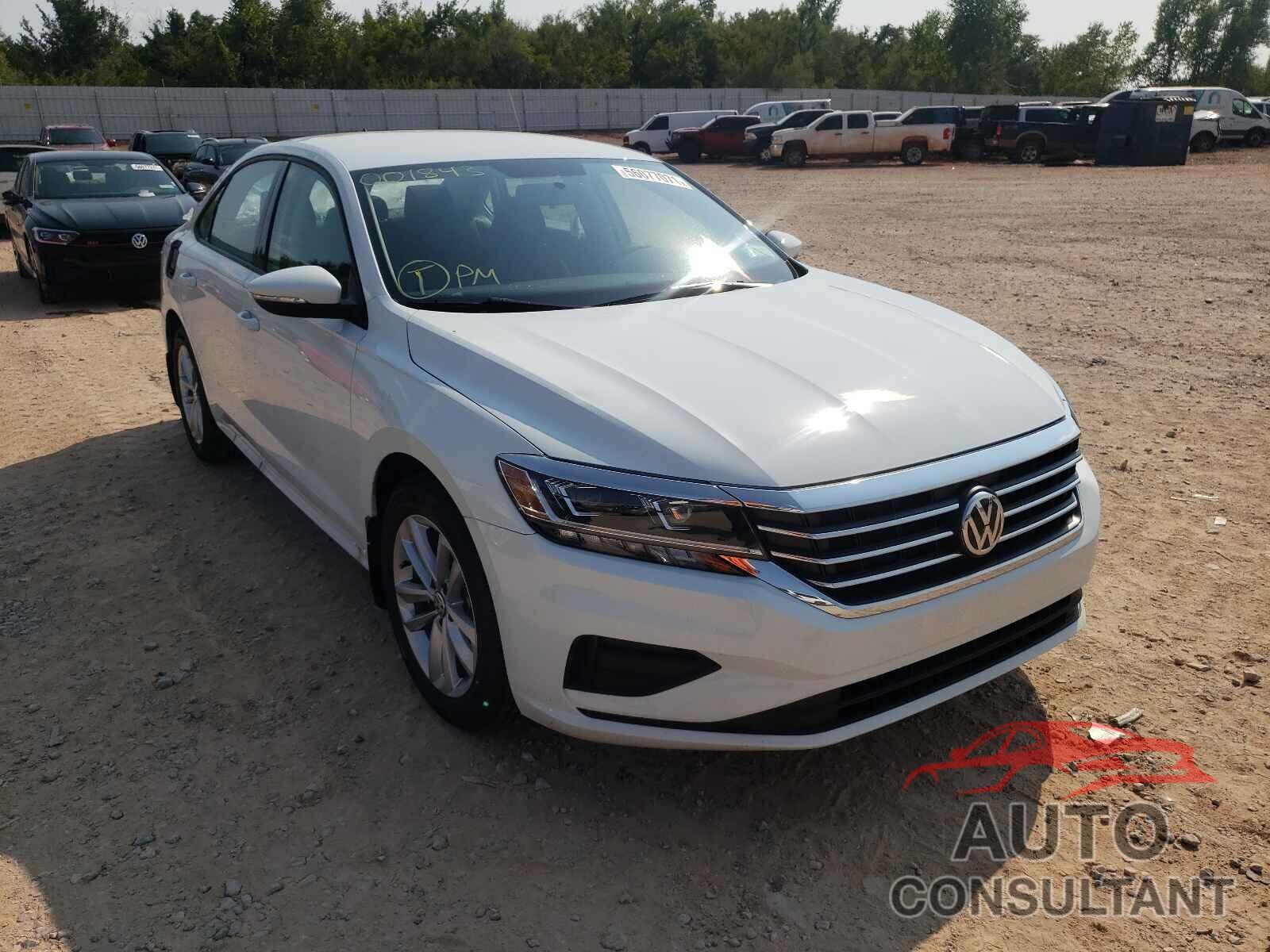VOLKSWAGEN PASSAT 2021 - 1VWAA7A33MC001843