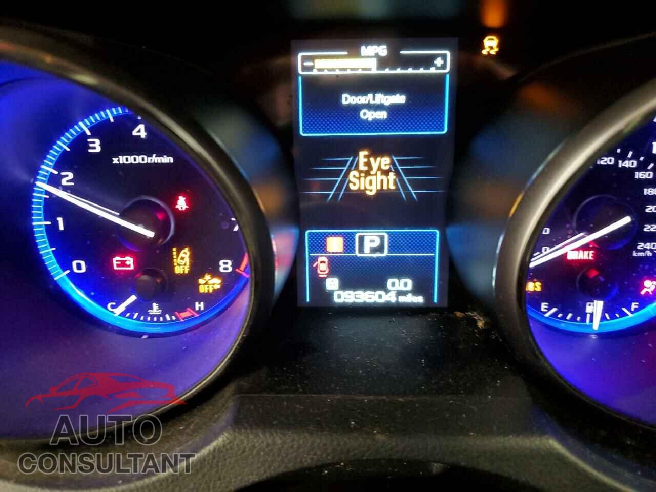 SUBARU OUTBACK 2019 - 4S4BSAFC4K3269285