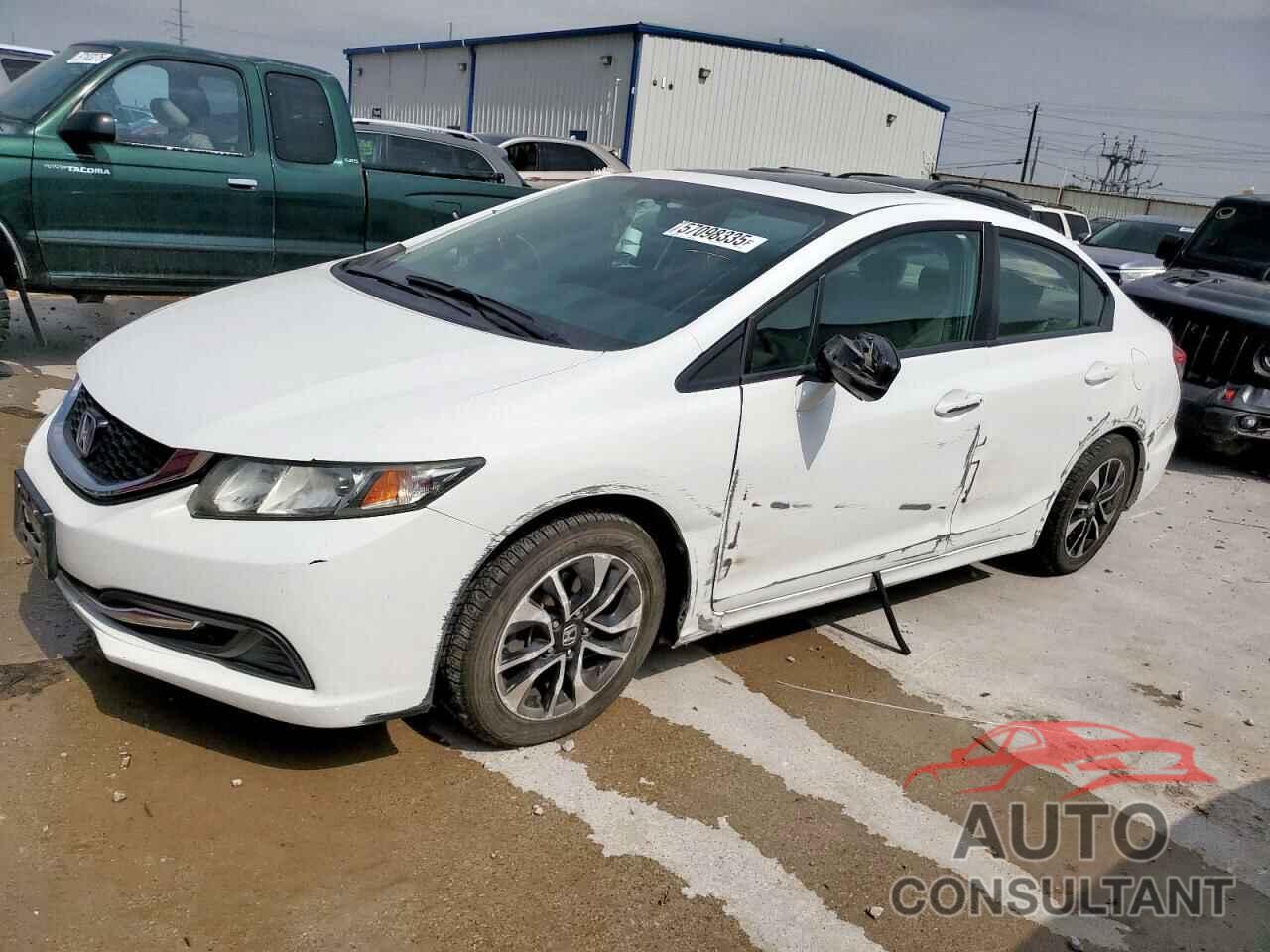 HONDA CIVIC 2013 - 19XFB2F86DE209883