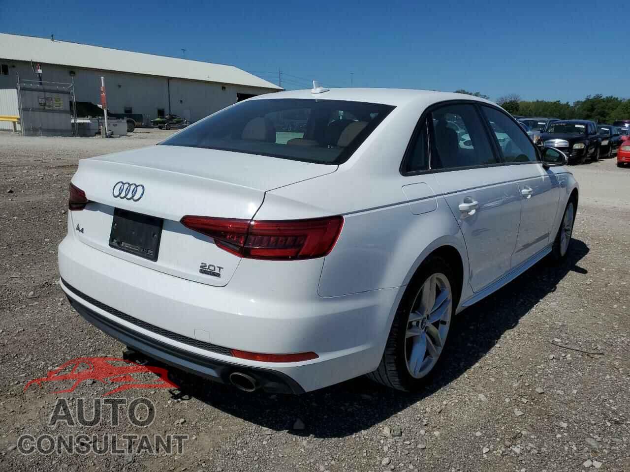 AUDI A4 2017 - WAUDNAF45HN056238