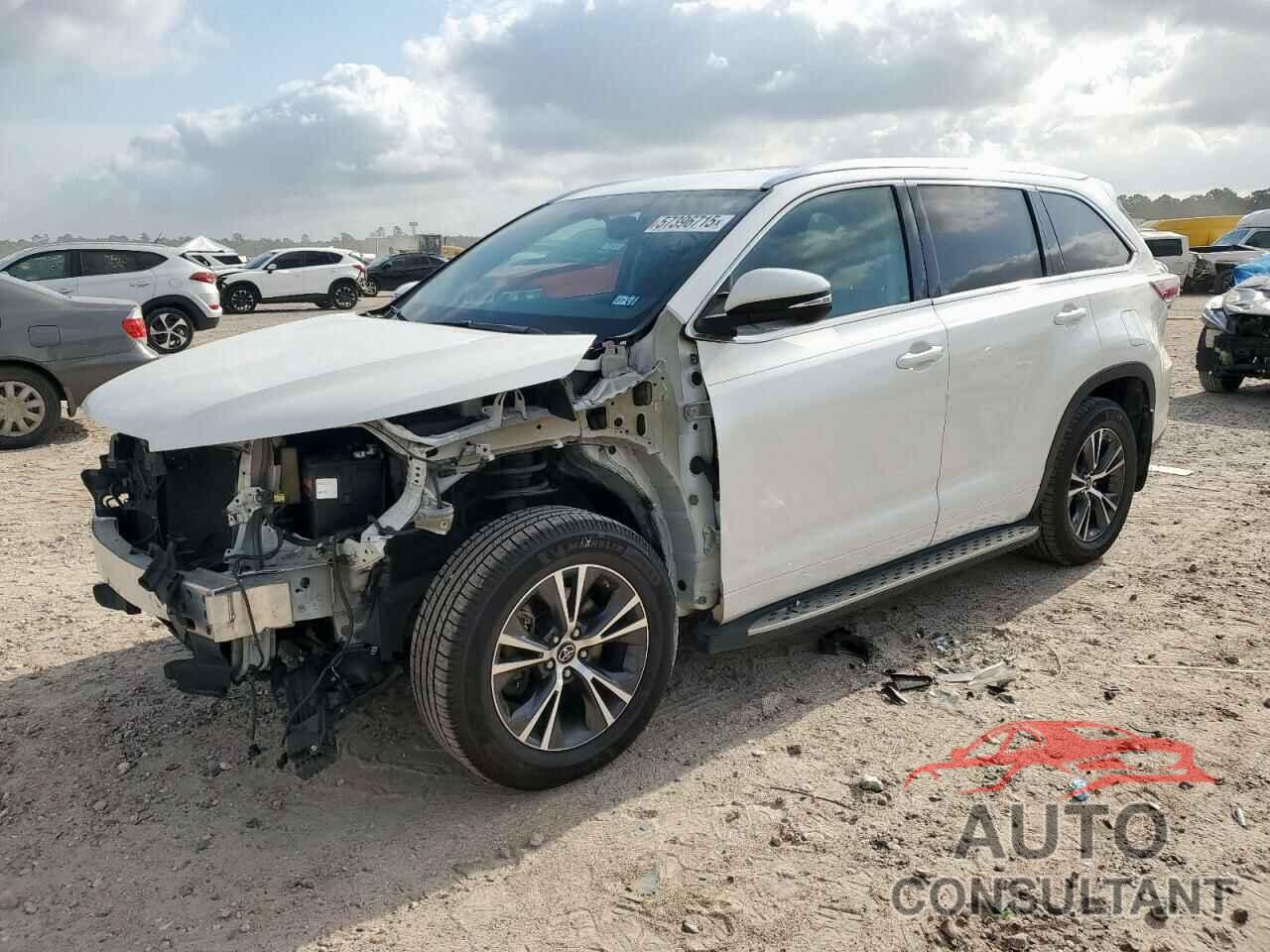 TOYOTA HIGHLANDER 2016 - 5TDKKRFH9GS168845