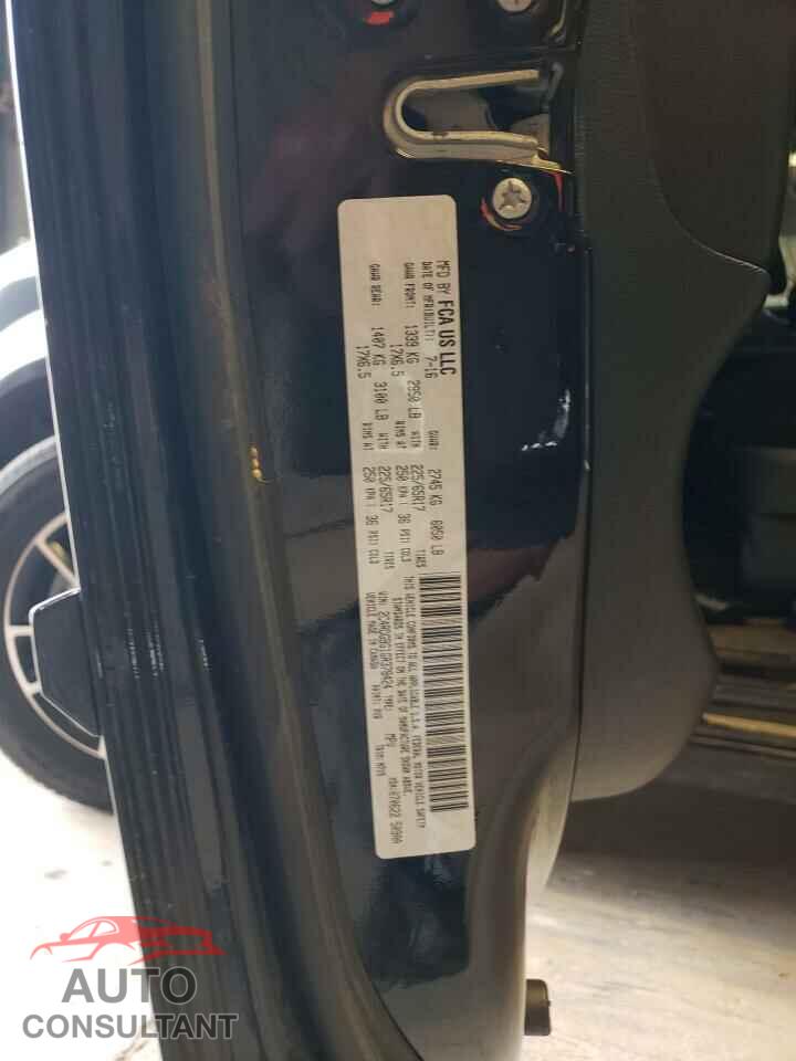 DODGE CARAVAN 2016 - 2C4RDGBG1GR378424