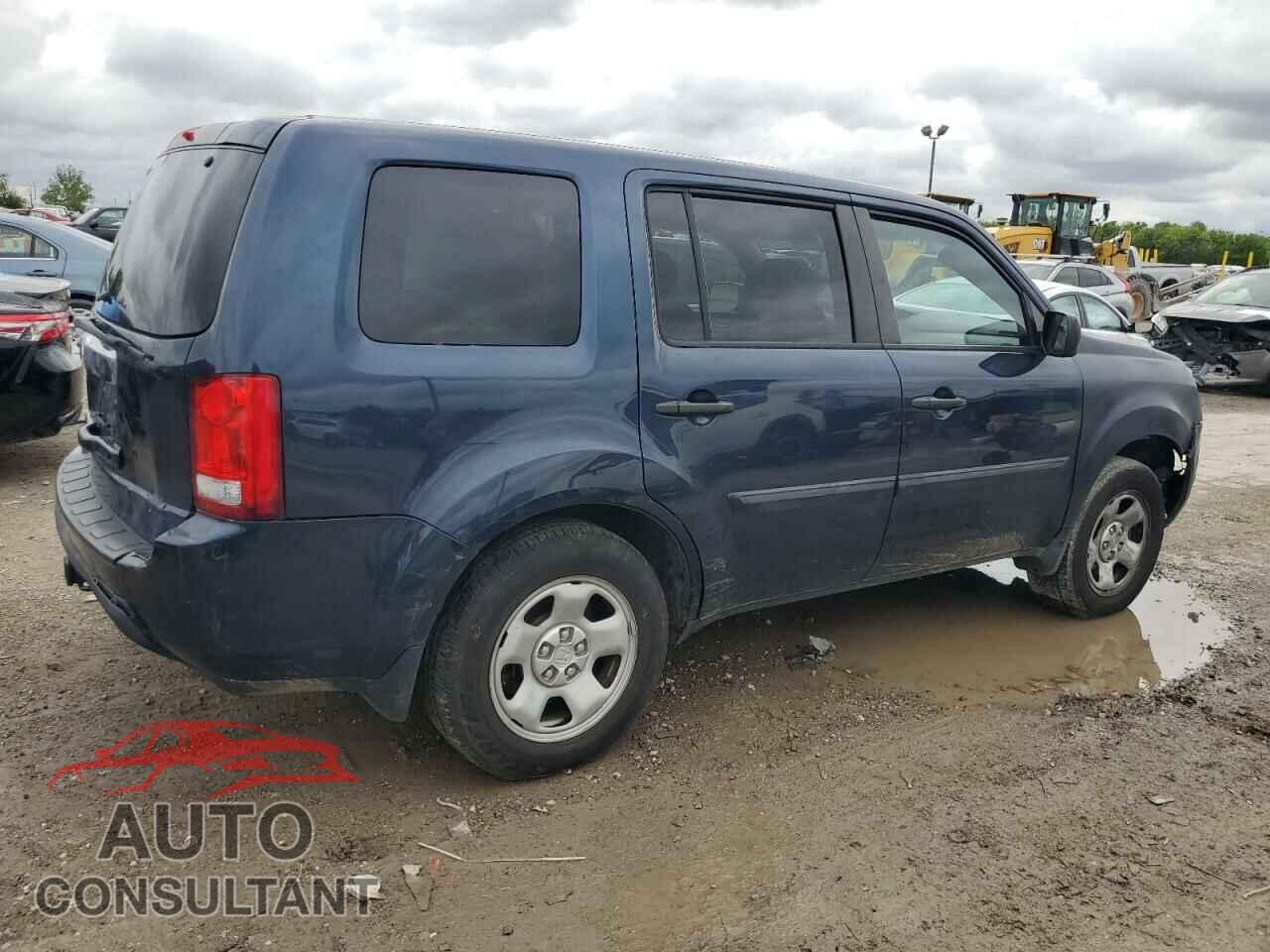 HONDA PILOT 2011 - 5FNYF3H23BB021857