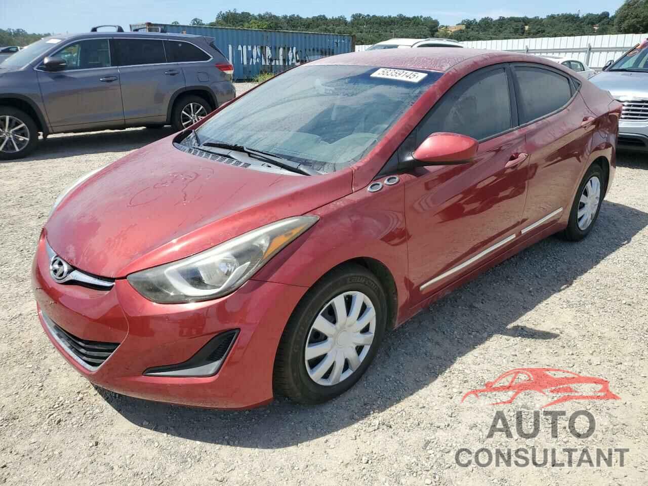 HYUNDAI ELANTRA 2016 - 5NPDH4AE8GH696342