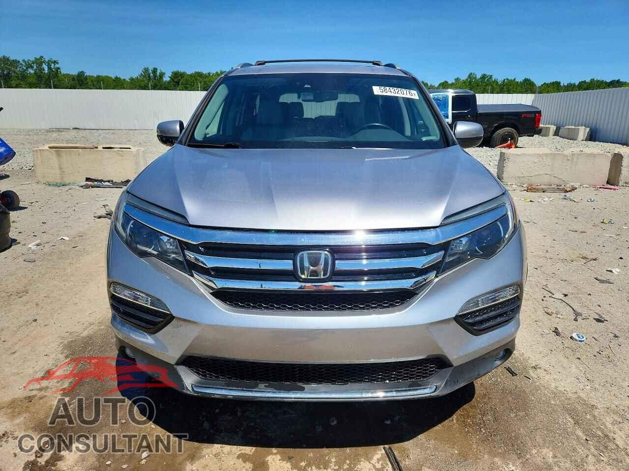 HONDA PILOT 2016 - 5FNYF6H03GB044014