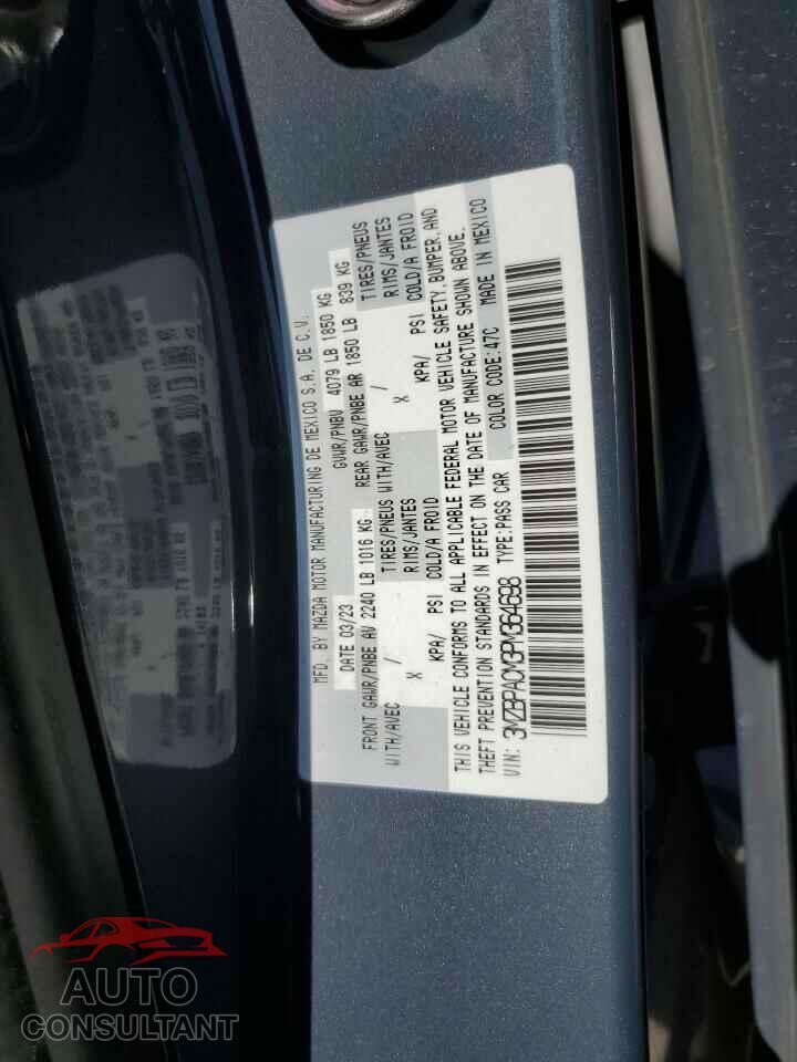MAZDA 3 2023 - 3MZBPACM3PM364698