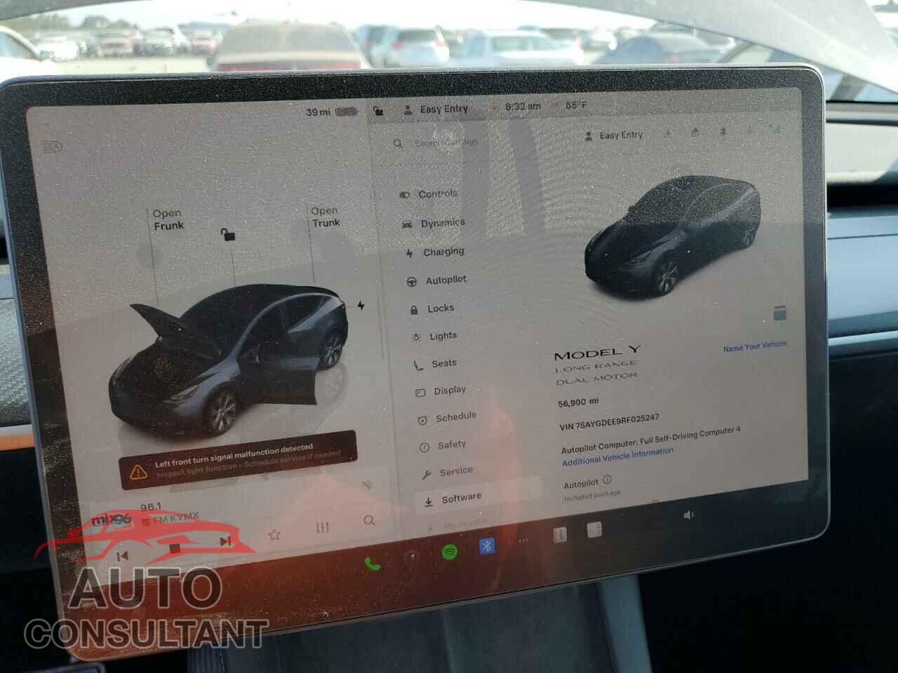 TESLA MODEL Y 2024 - 7SAYGDEE9RF025247
