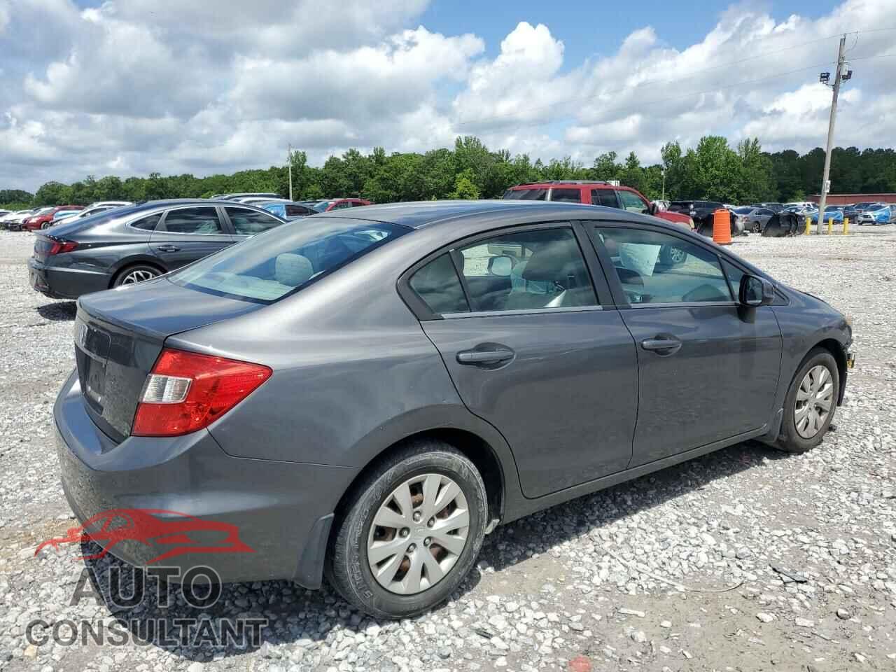 HONDA CIVIC 2012 - 2HGFB2F52CH567363