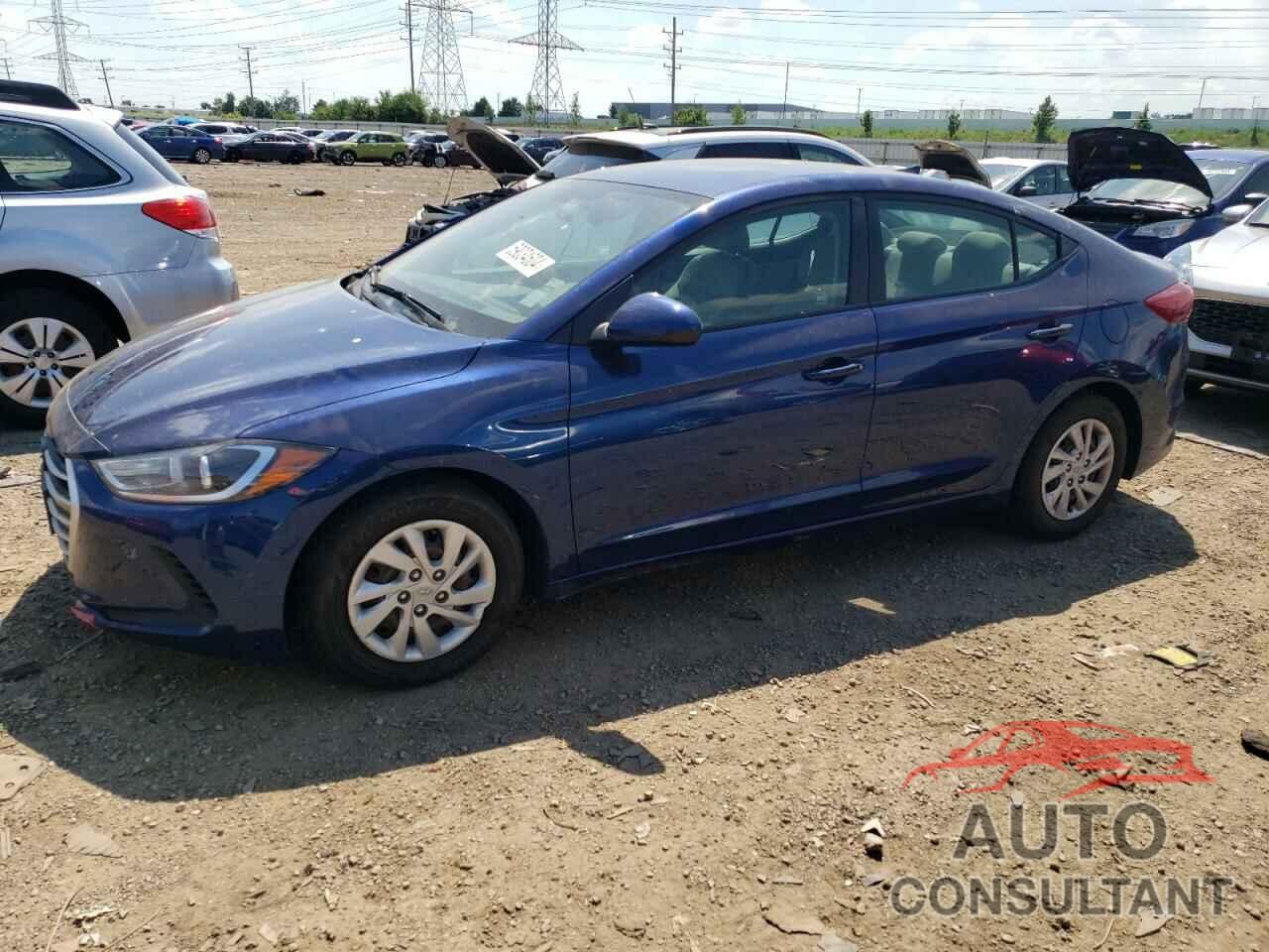 HYUNDAI ELANTRA 2017 - 5NPD74LF9HH078540