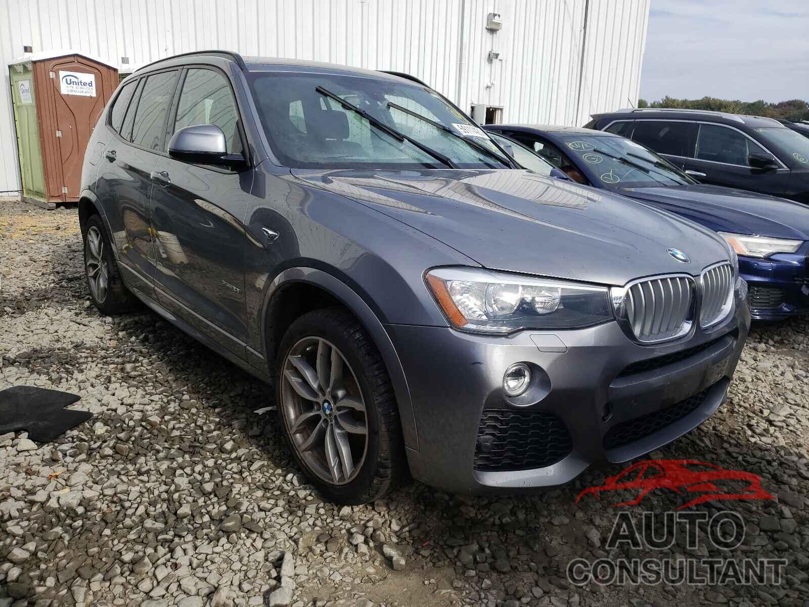 BMW X3 2017 - 5UXWX9C59H0D96895