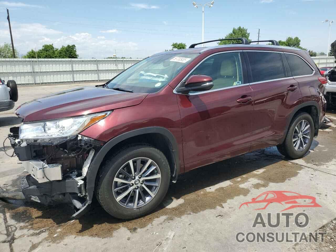 TOYOTA HIGHLANDER 2017 - 5TDJZRFH6HS437022