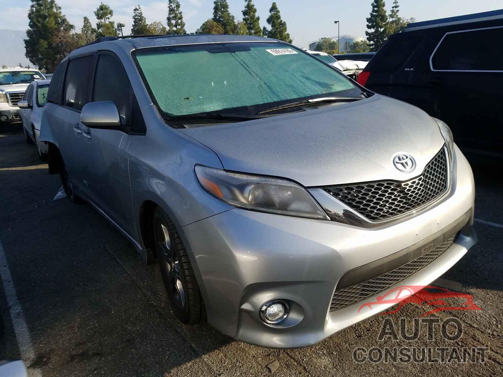 TOYOTA SIENNA 2016 - 5TDXK3DC3GS709155