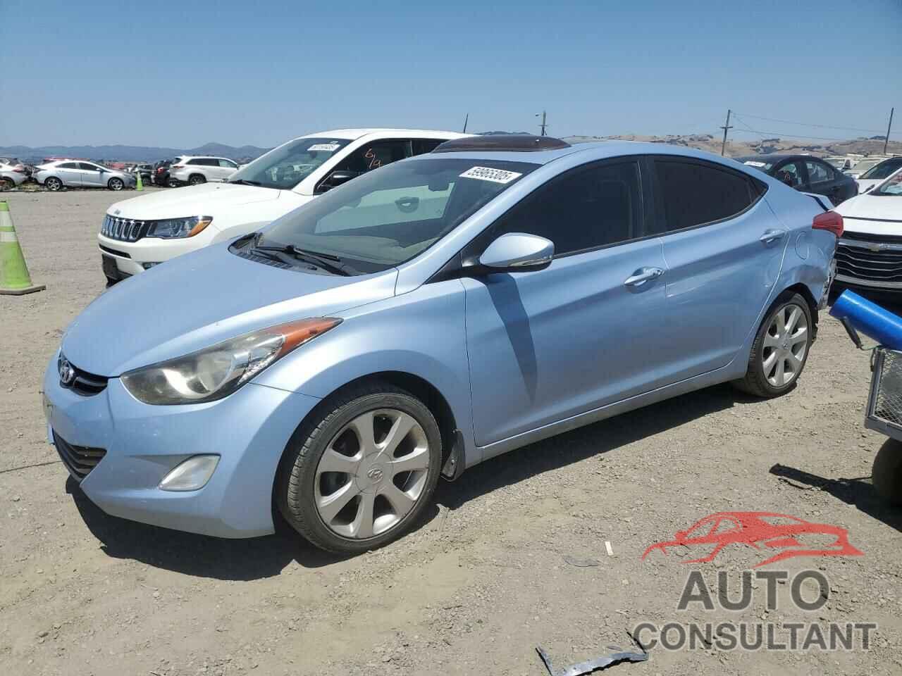 HYUNDAI ELANTRA 2013 - KMHDH4AE6DU525831