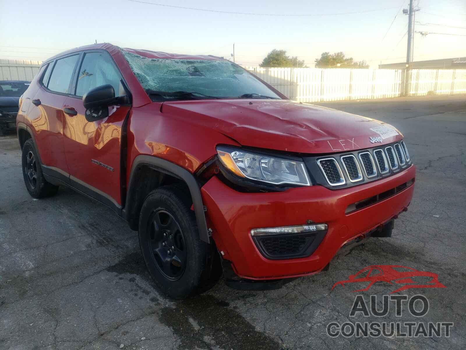 JEEP COMPASS 2017 - 3C4NJDAB7HT602998