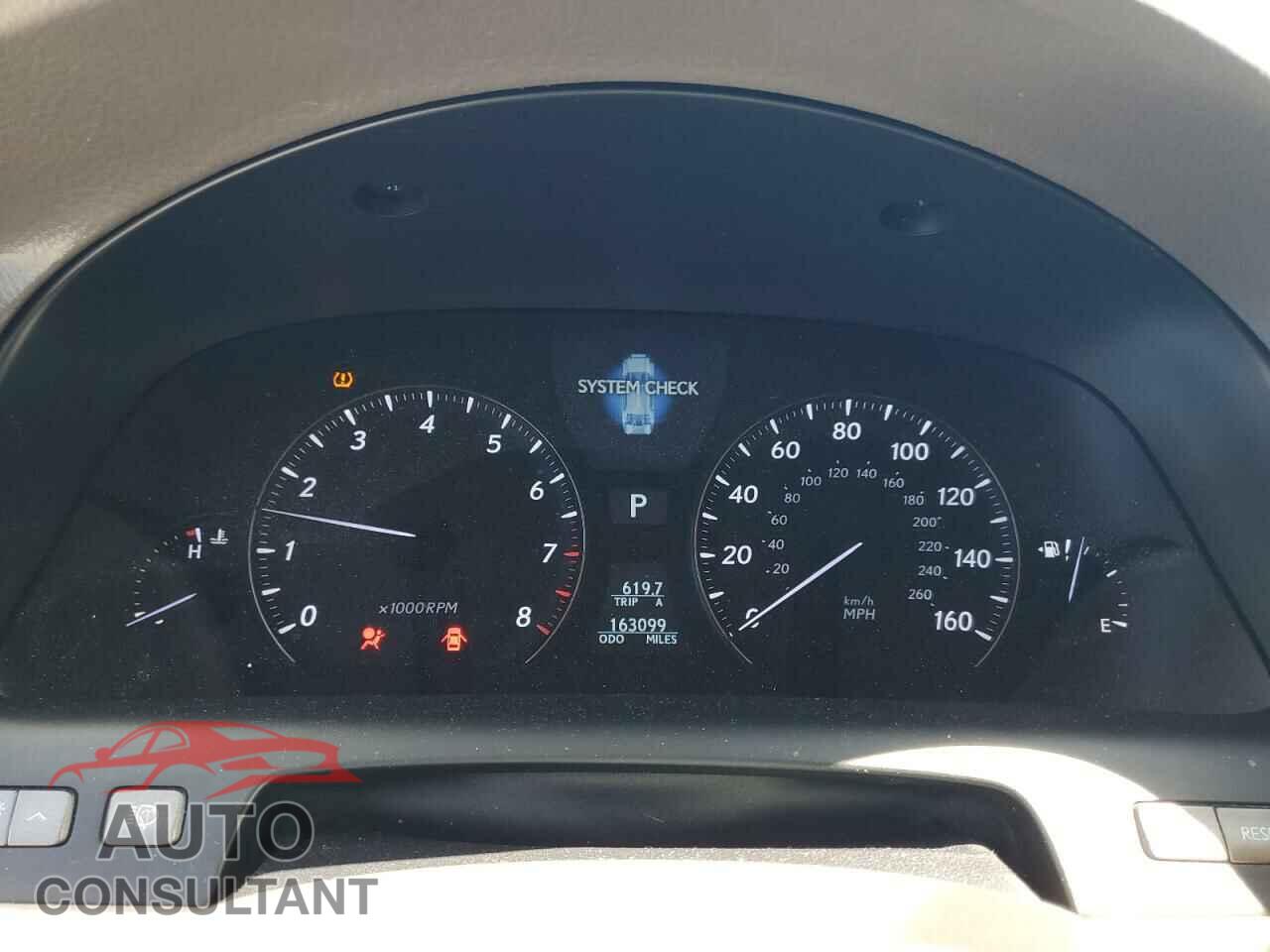 LEXUS LS460 2012 - JTHGL5EF4C5045707