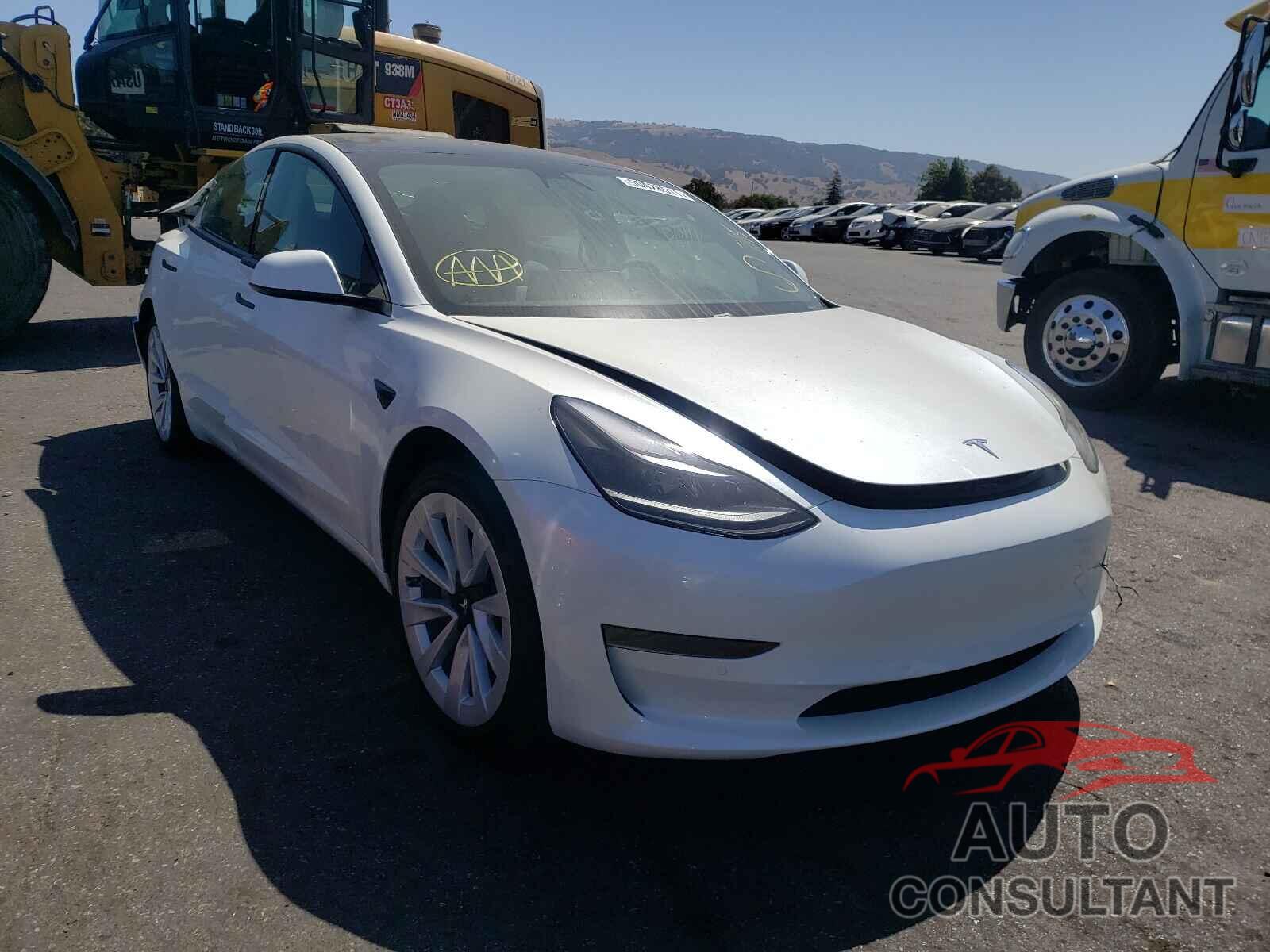 TESLA MODEL 3 2021 - 5YJ3E1EA5MF937245