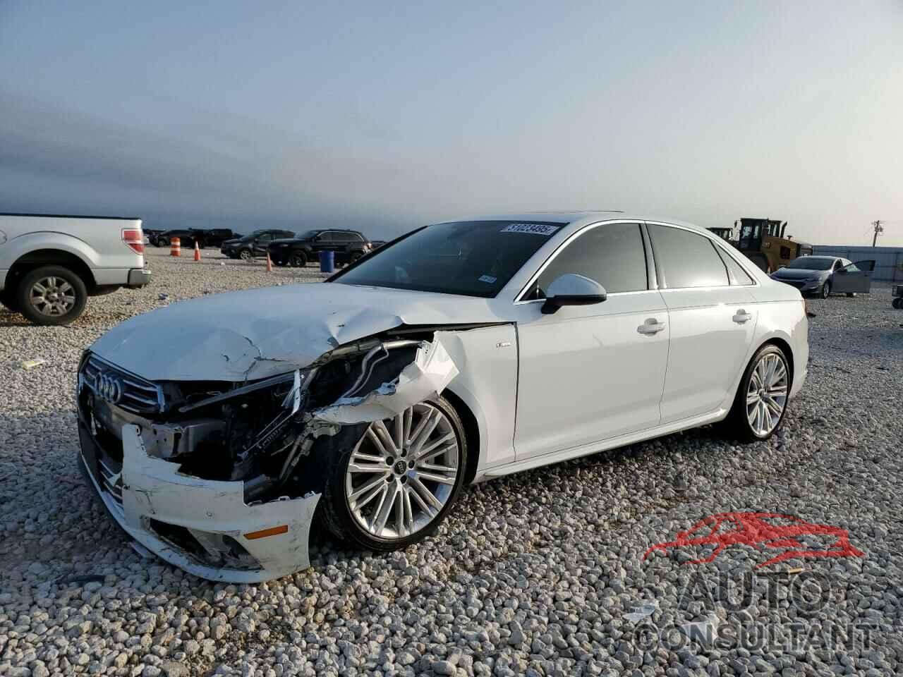 AUDI A4 2019 - WAUENAF43KA099852