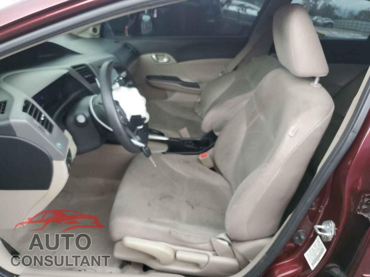 HONDA CIVIC 2012 - 19XFB2F8XCE346128