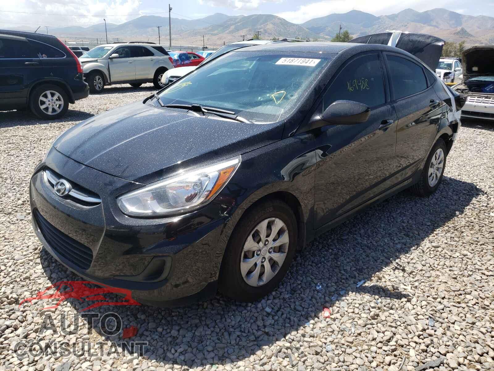 HYUNDAI ACCENT 2016 - KMHCT4AE5GU157981