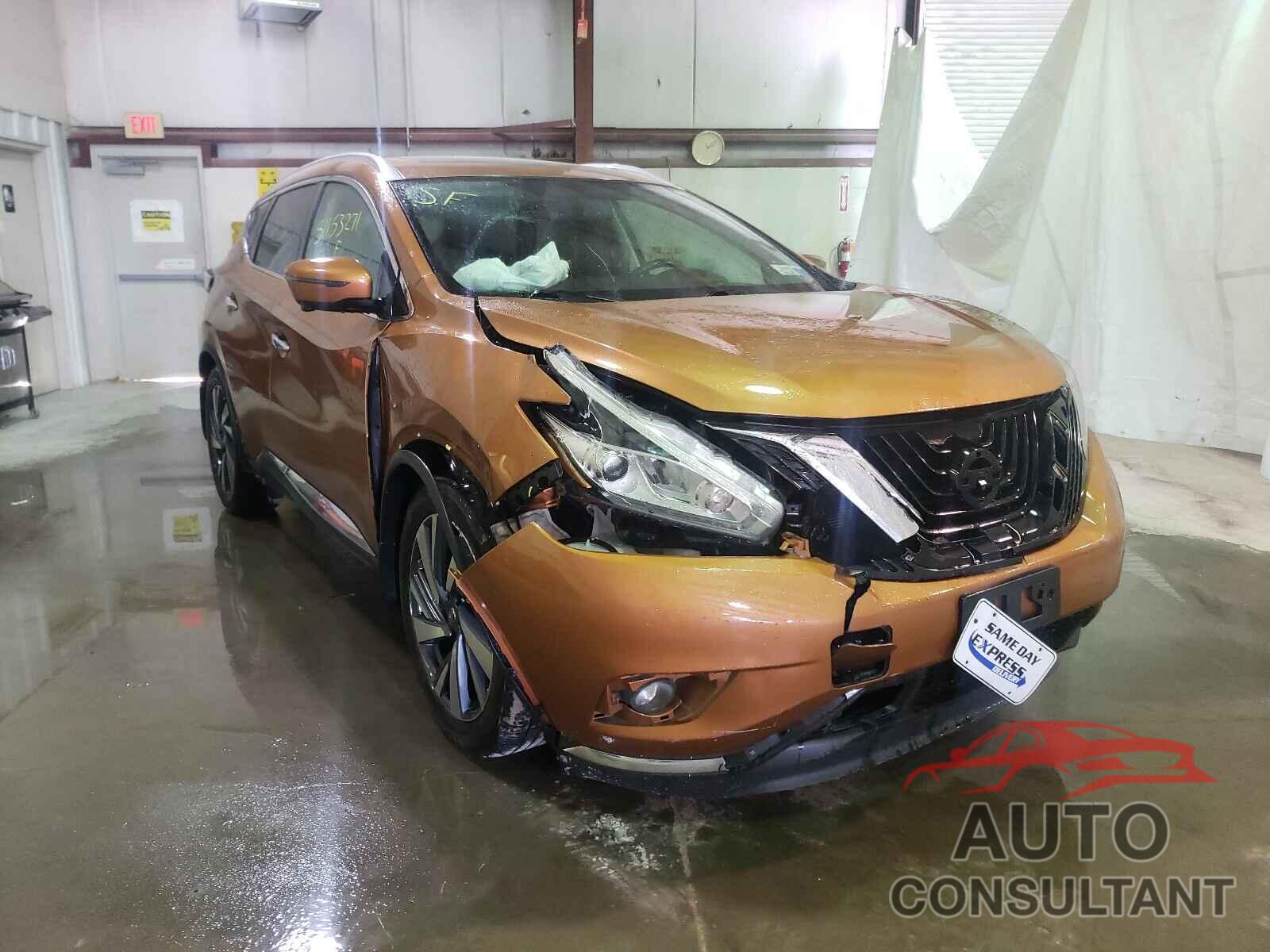 NISSAN MURANO 2016 - 5N1AZ2MH4GN157593