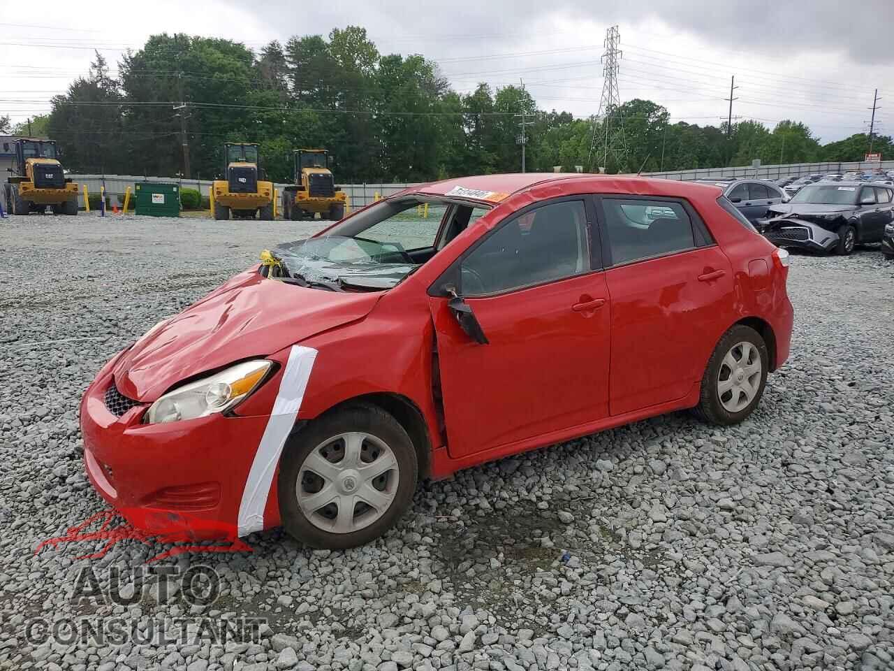 TOYOTA MATRIX 2009 - 2T1KU40E99C100083