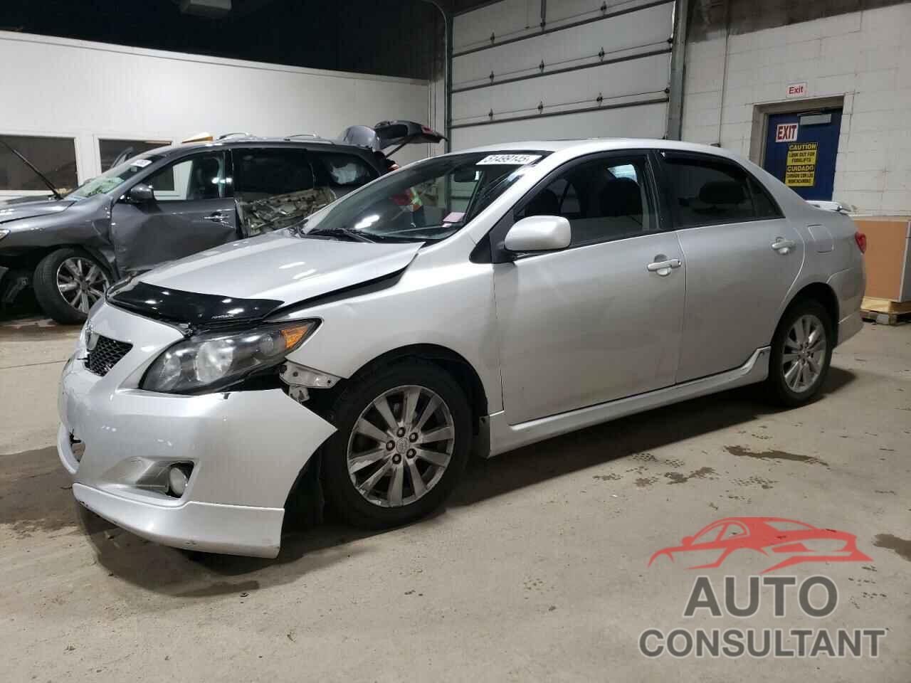 TOYOTA COROLLA 2010 - 1NXBU4EE4AZ195549