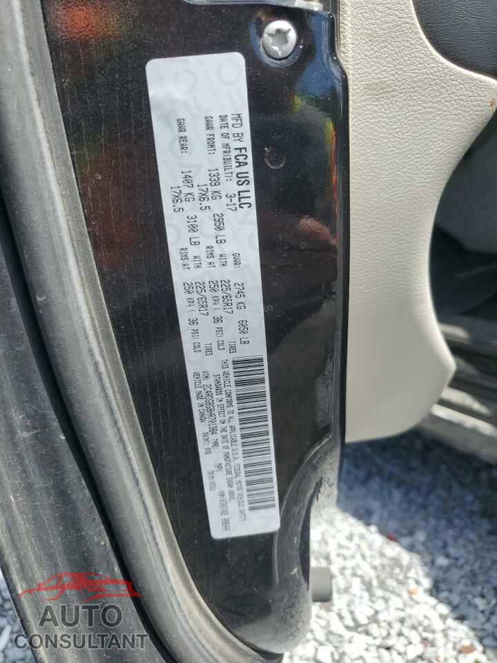 DODGE CARAVAN 2017 - 2C4RDGBG8HR701384
