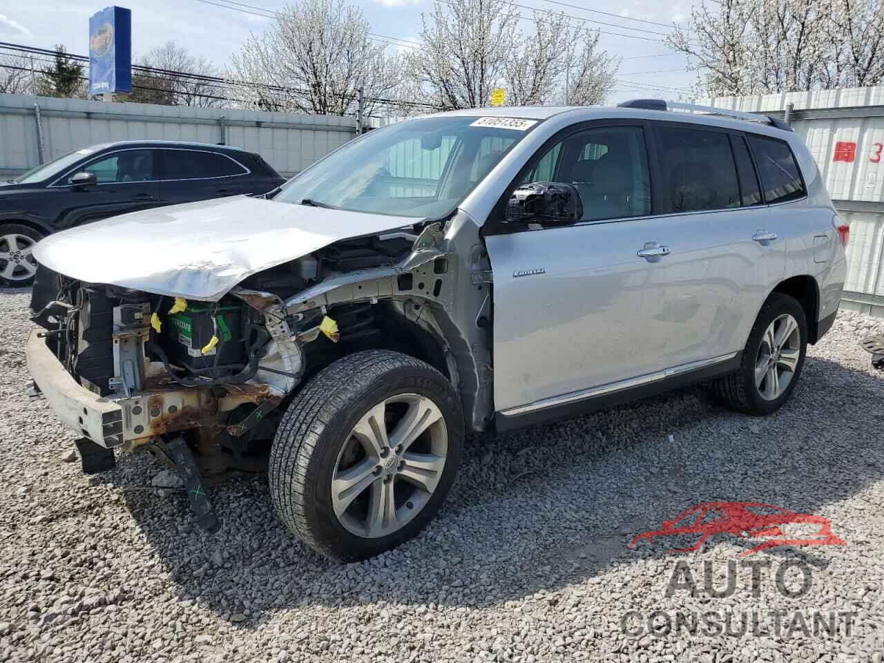 TOYOTA HIGHLANDER 2012 - 5TDDK3EH1CS109760