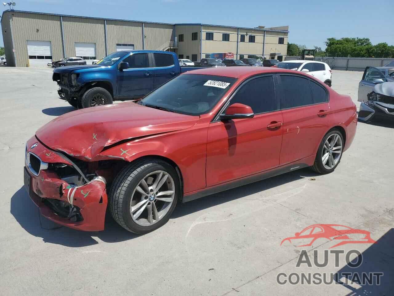 BMW 3 SERIES 2016 - WBA8A9C53GK616475