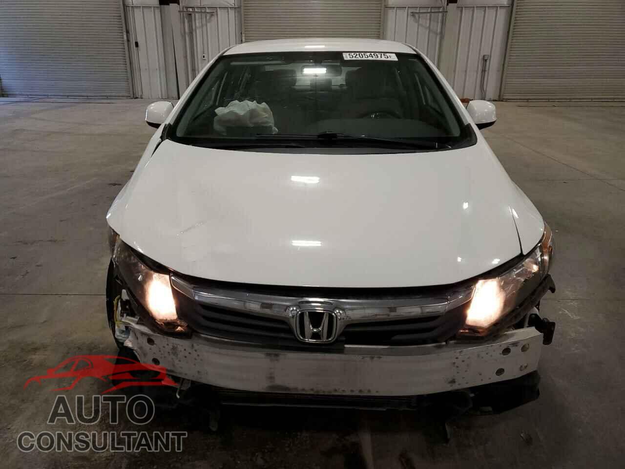 HONDA CIVIC 2012 - 19XFB2F50CE108164