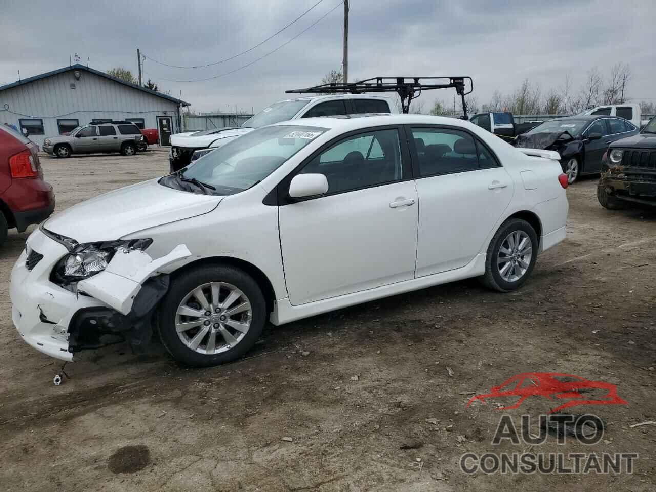 TOYOTA COROLLA 2009 - 1NXBU40E09Z076304