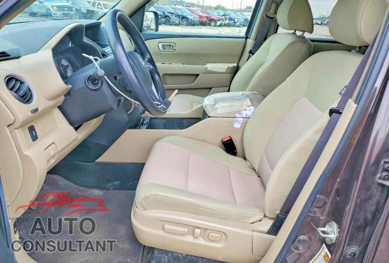 HONDA PILOT 2012 - 5FNYF4H42CB003021