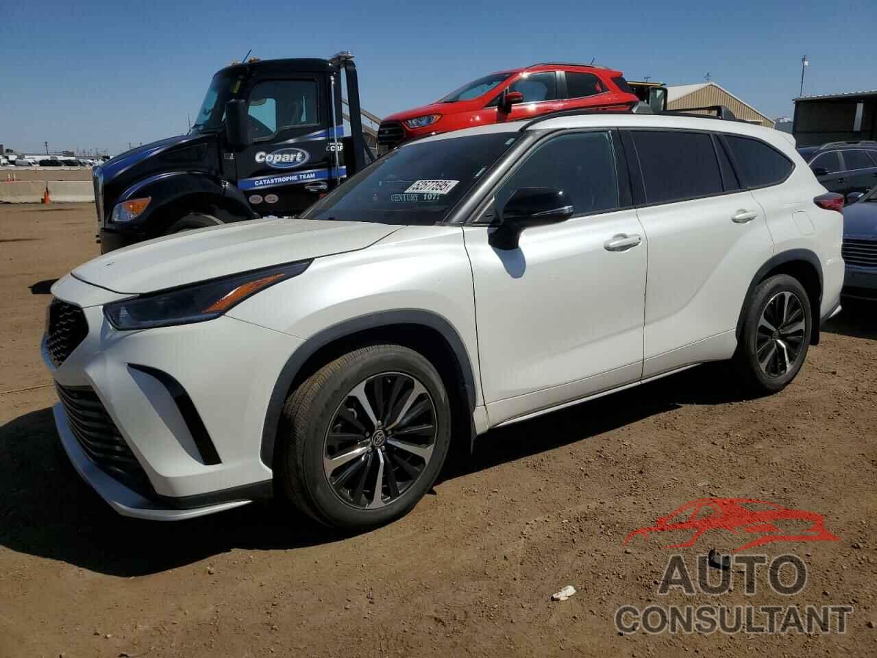 TOYOTA HIGHLANDER 2021 - 5TDLZRBH8MS125325