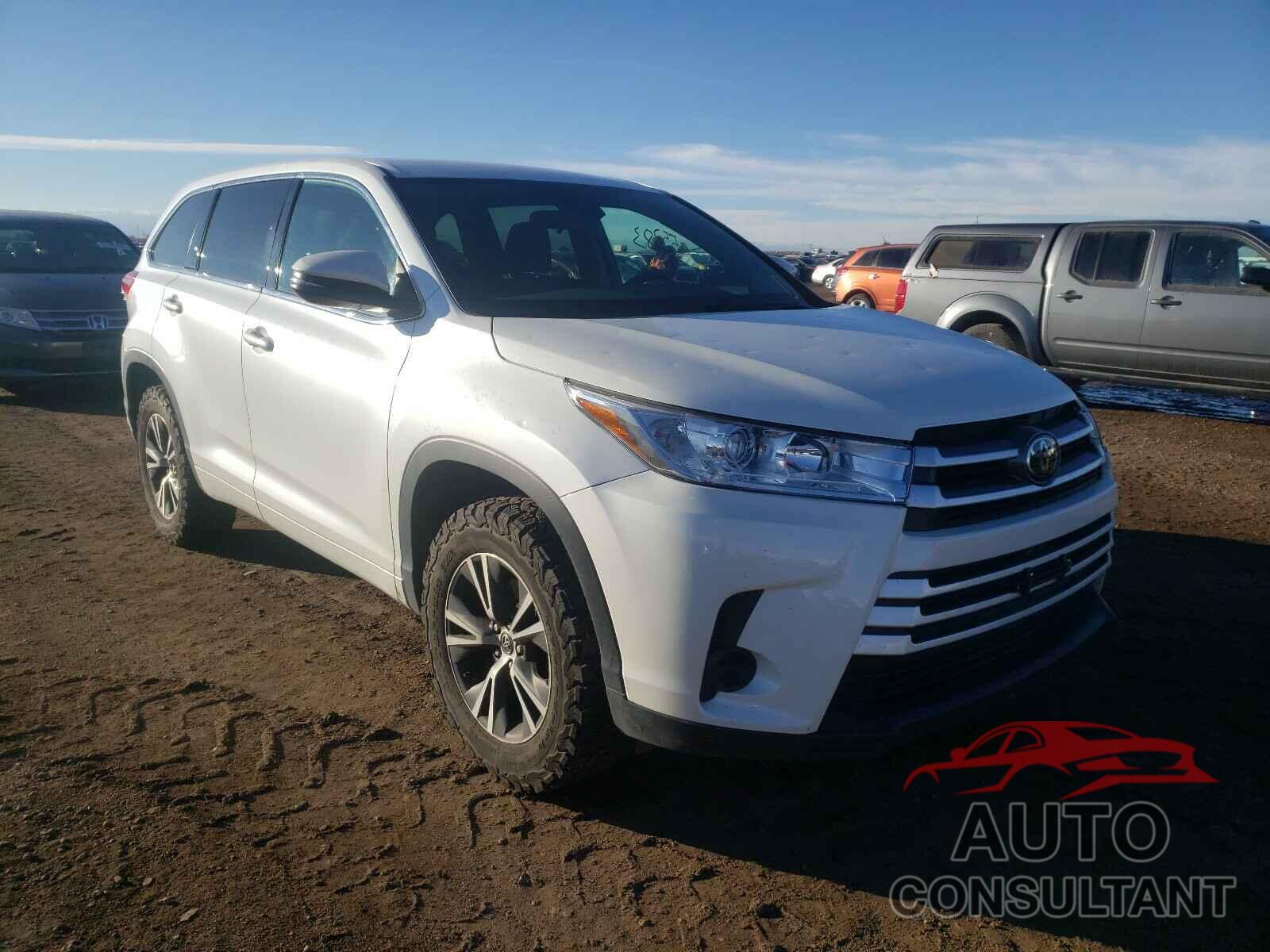 TOYOTA HIGHLANDER 2017 - 5TDZZRFH5HS221259