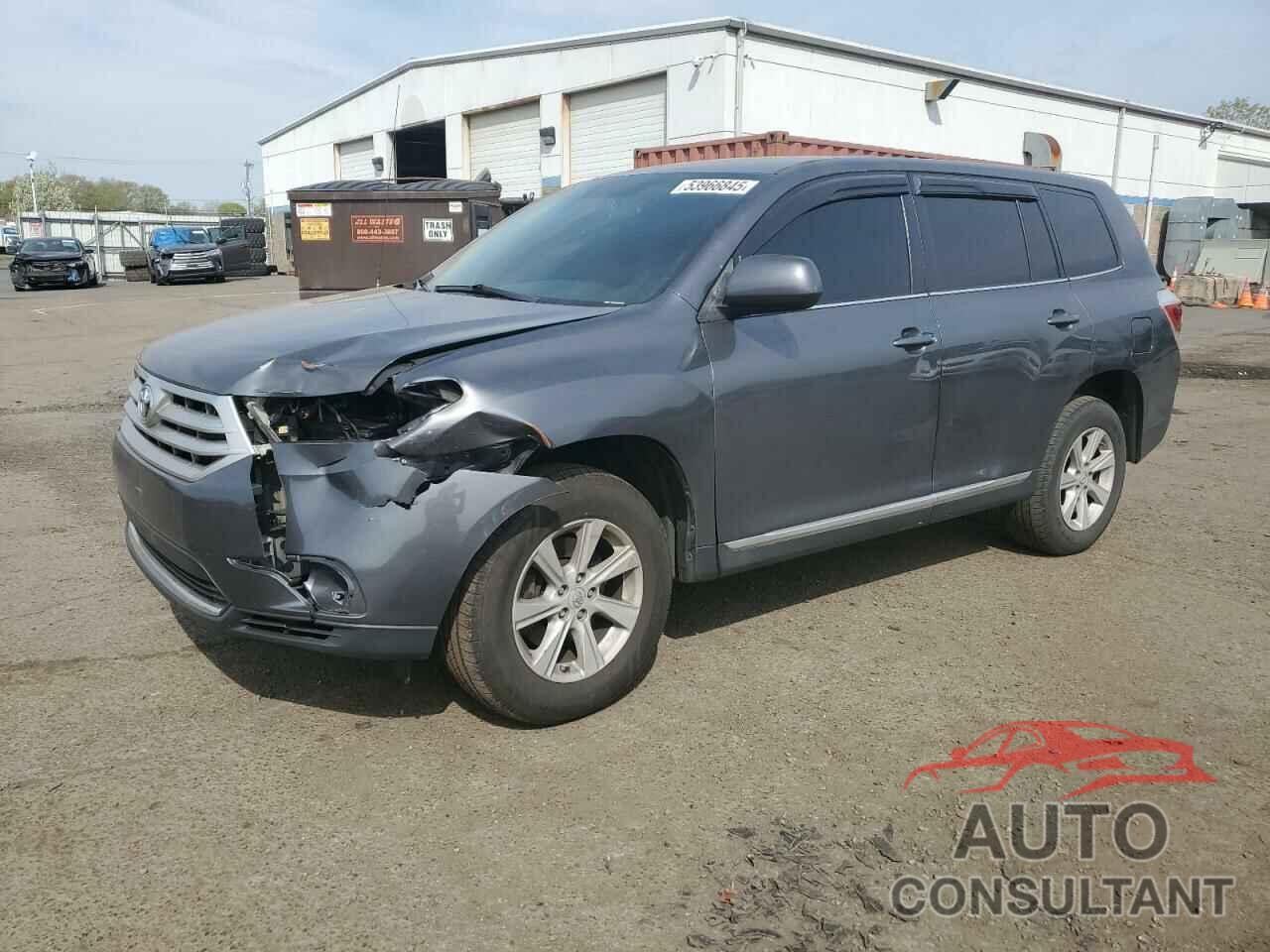 TOYOTA HIGHLANDER 2012 - 5TDBK3EH3CS171295