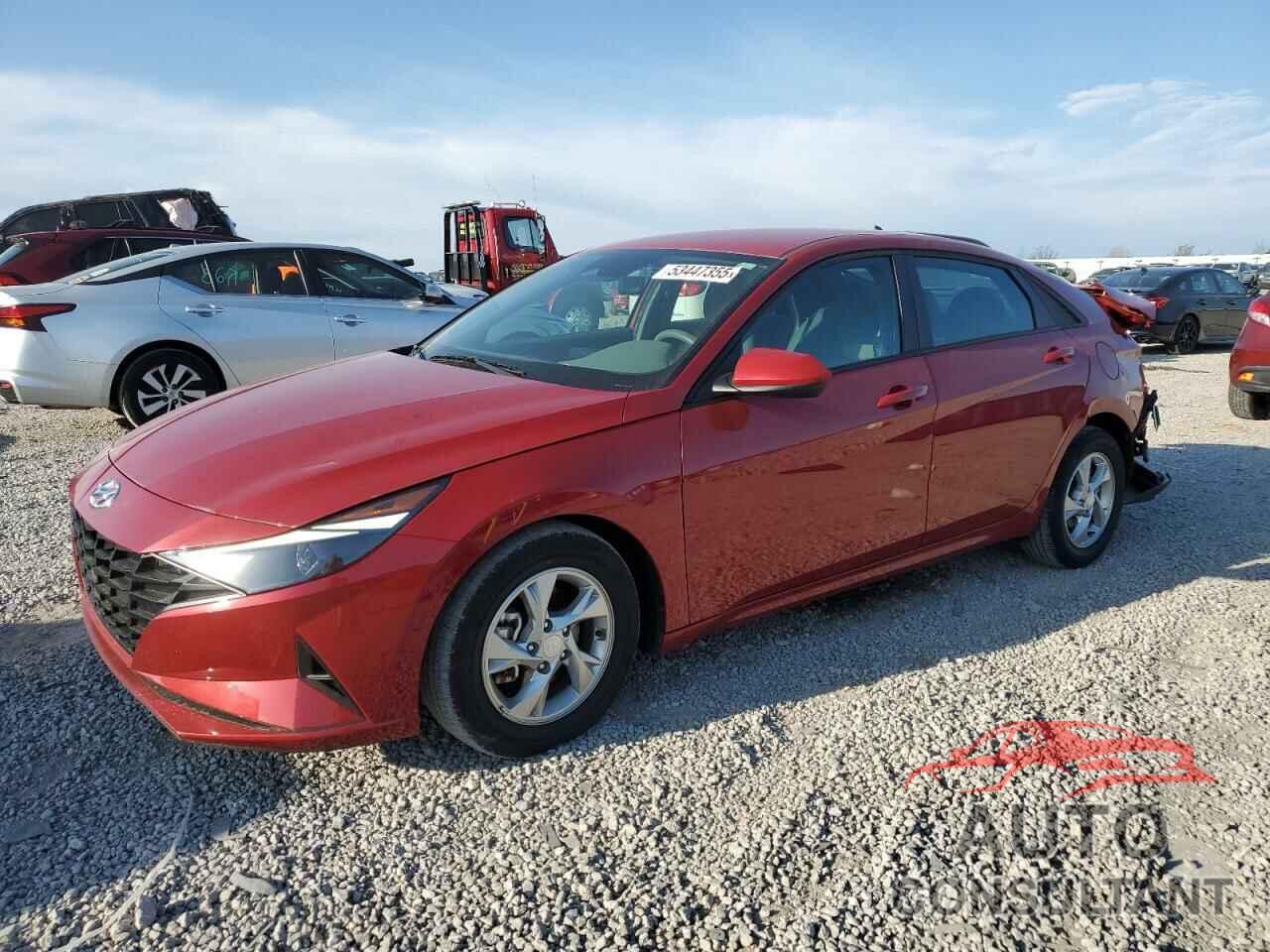 HYUNDAI ELANTRA 2021 - KMHLL4AG0MU199424