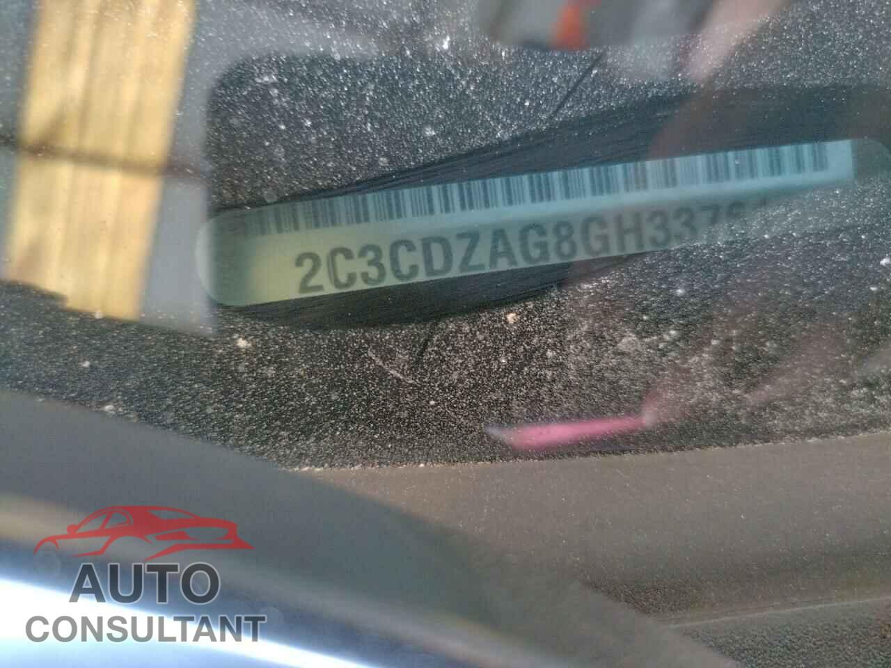 DODGE CHALLENGER 2016 - 2C3CDZAG8GH337611