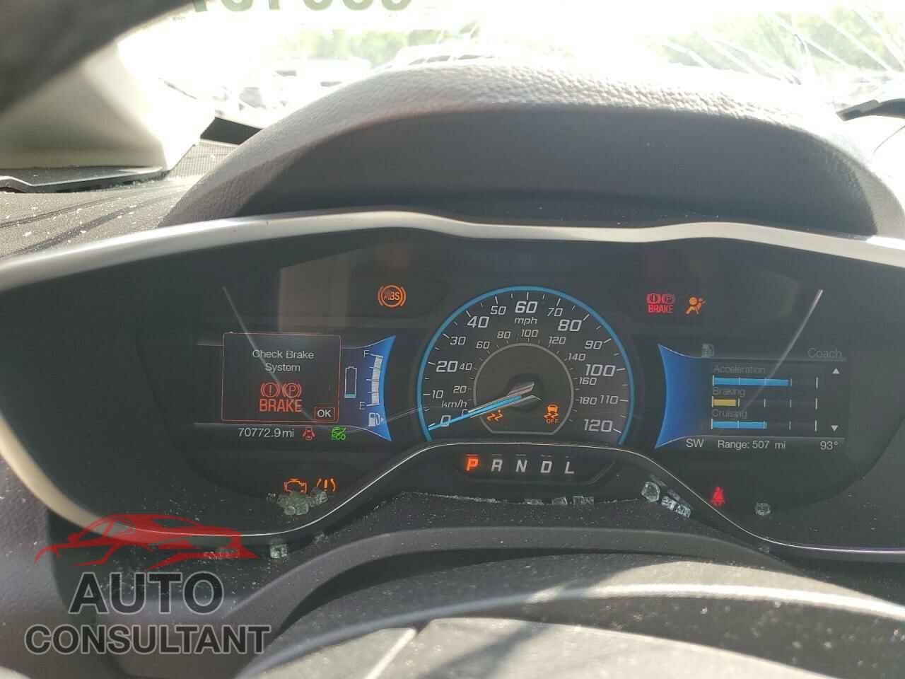 FORD CMAX 2017 - 1FADP5AU1HL106341