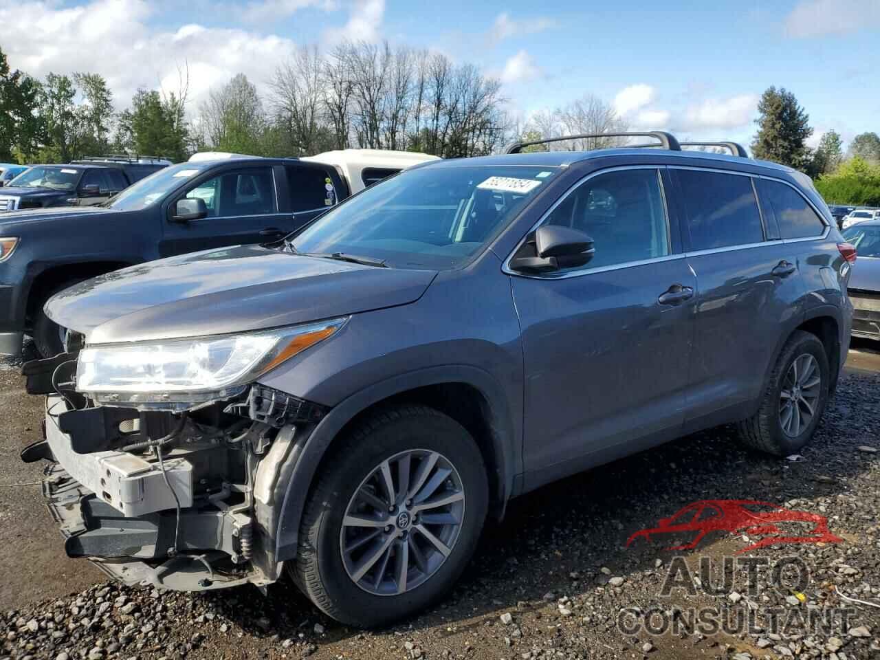 TOYOTA HIGHLANDER 2019 - 5TDJZRFH6KS587753