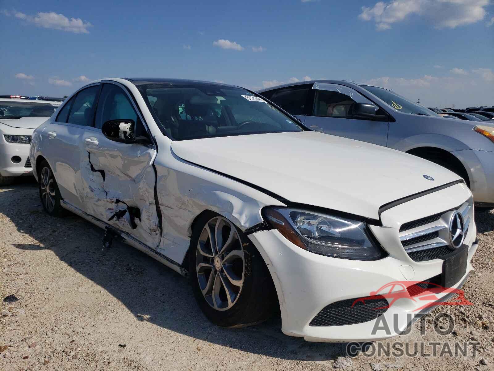 MERCEDES-BENZ C-CLASS 2017 - 55SWF4JB3HU195684