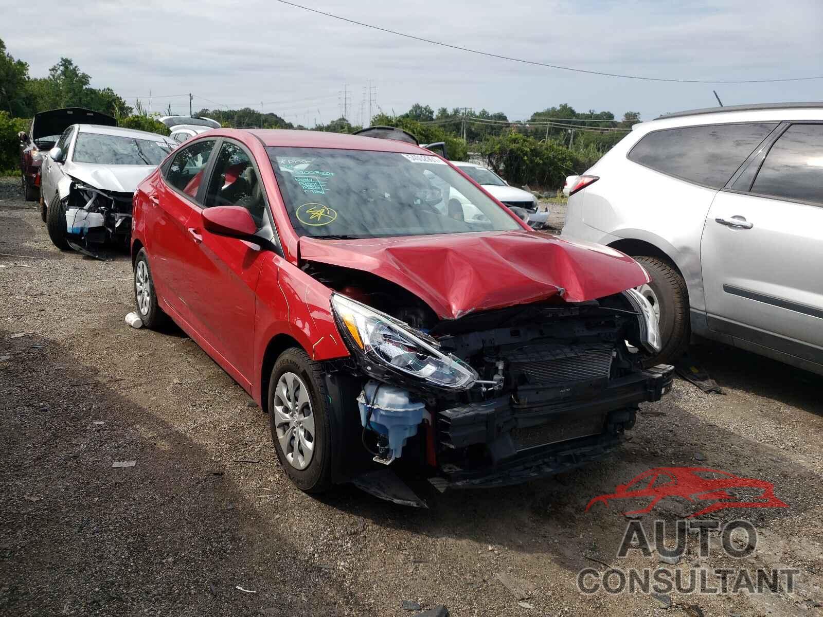 HYUNDAI ACCENT 2016 - KMHCT4AEXGU161413